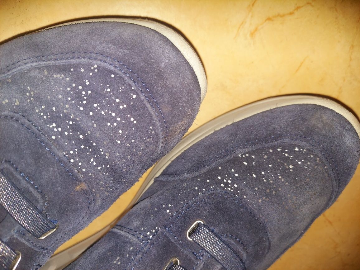 Buty ocieplane snakersy skóra Legero
