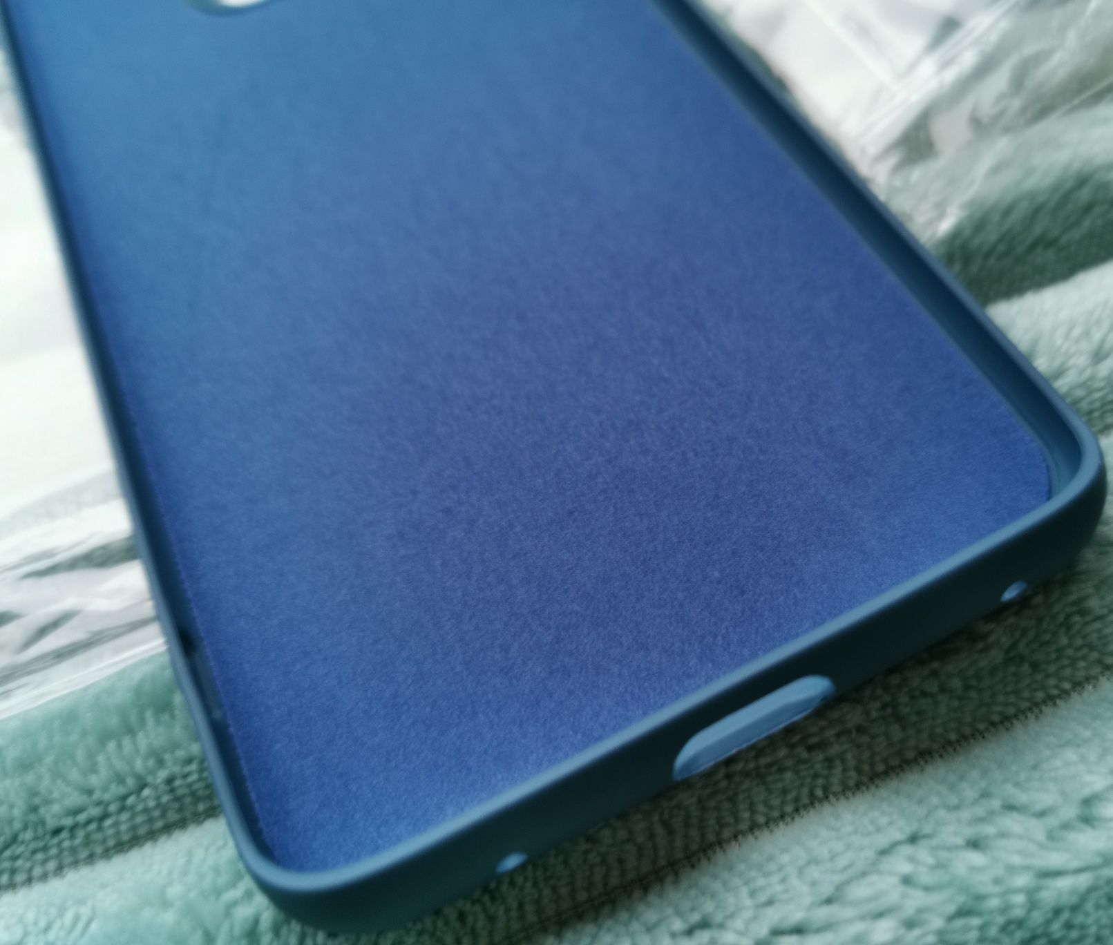 Huawei Mate 20 pro etui Blue i folia na ekran mat