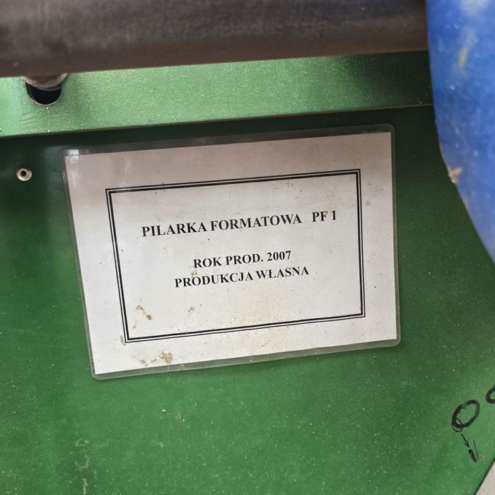 Piła formatowa  z podcinakiem PF1