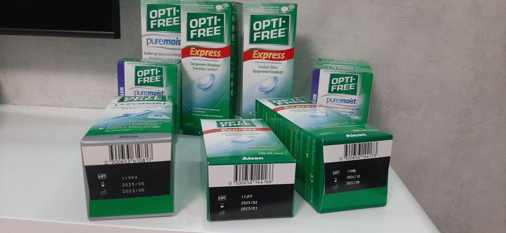 Розчин для контактних лінз Opti-Free Express 355ml Optifree pure moist