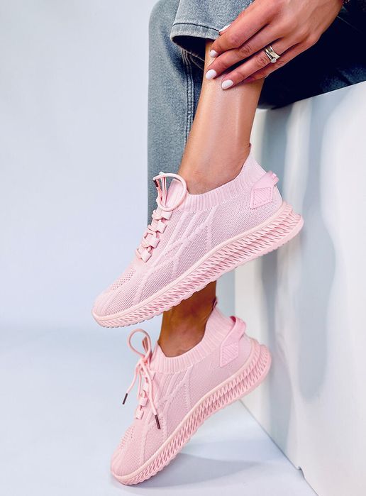 Buty Sportowe Skarpetkowe Zewa Pink
