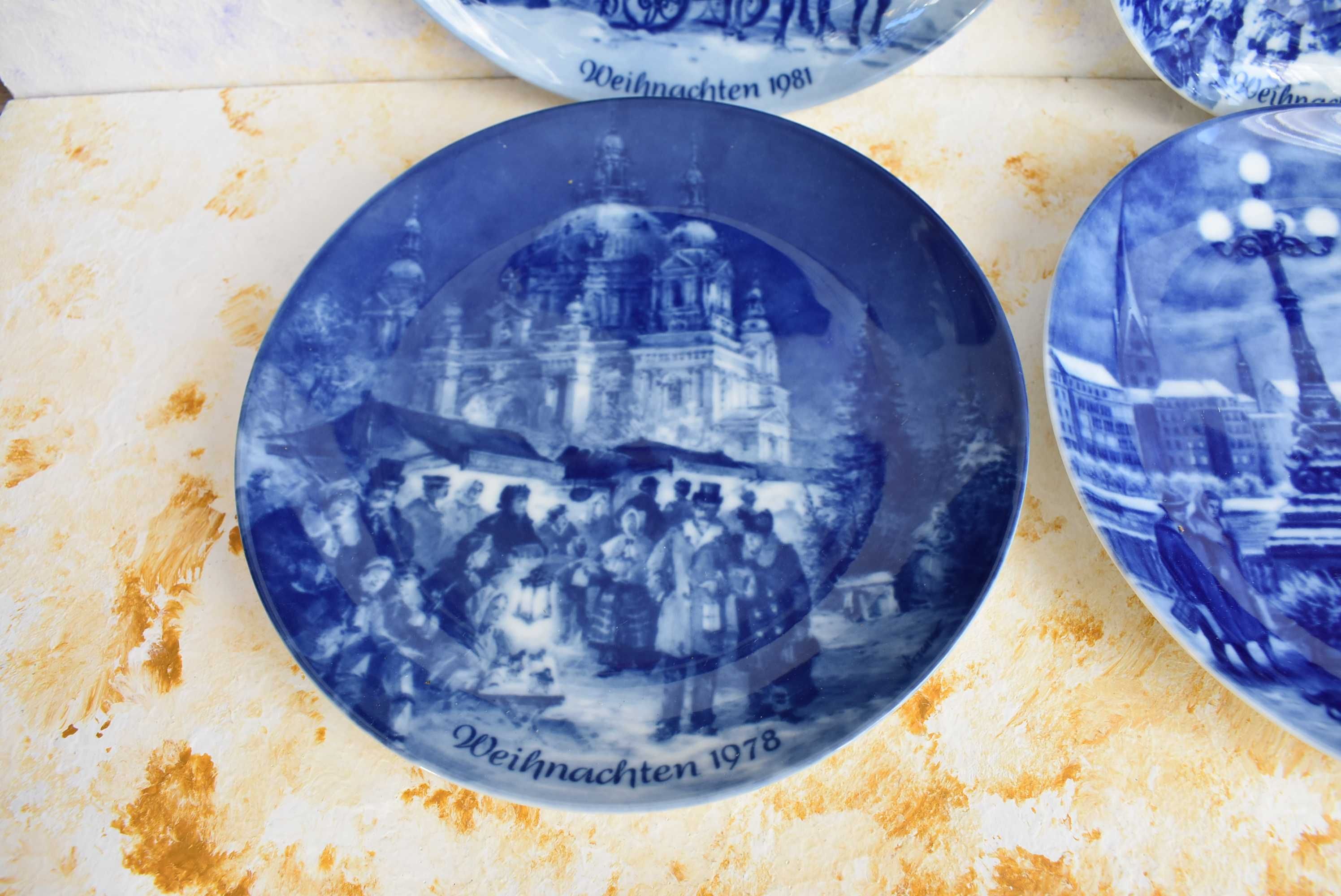 Talerze kolekcjonerskie Genuine Blue China