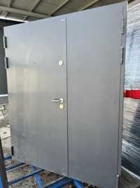 Drzwi stalowe zewnętrz Wiśniowski 165 x 206 antracyt