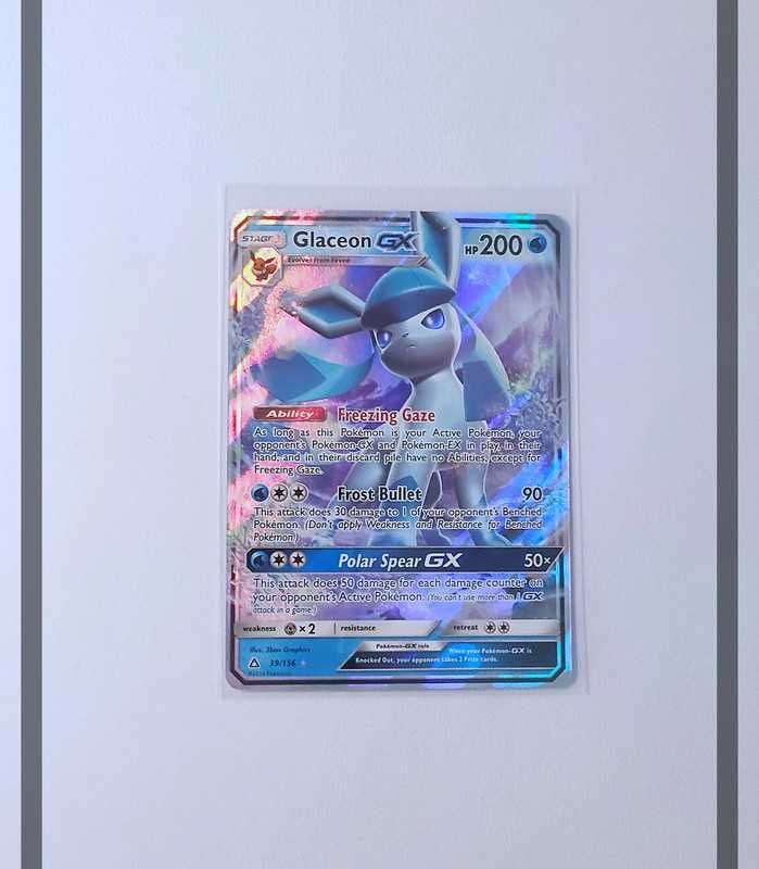 Glaceon Gx 39/156 UPR Pokemon ENG-NM