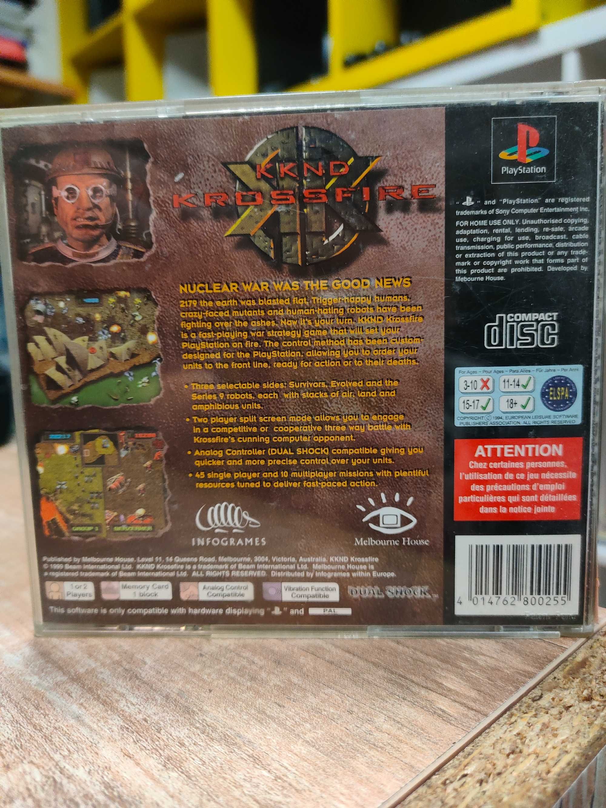 KKND KROSSFIRE Sony PlayStation (PSX) Sklep Wysyłka Wymiana