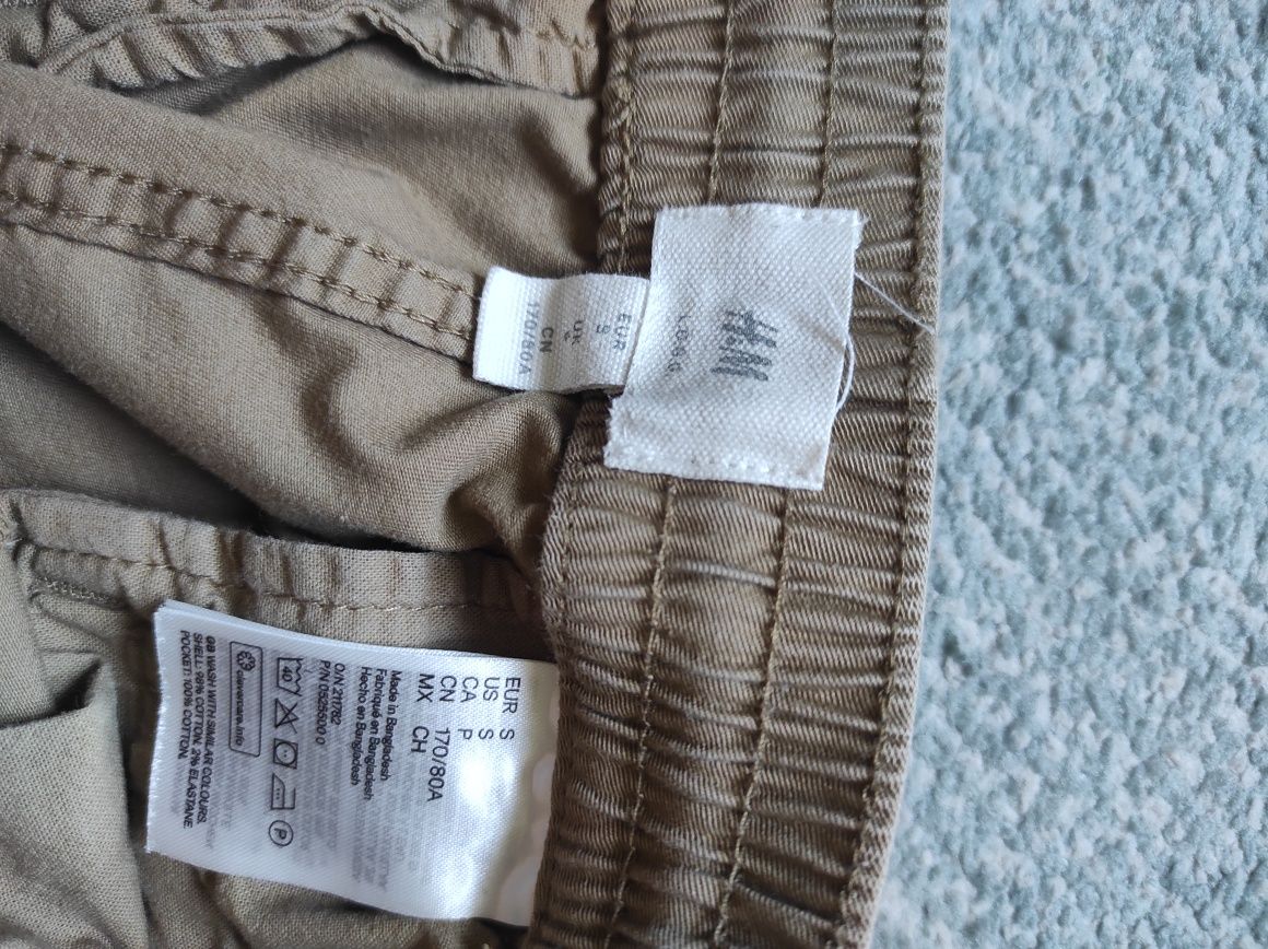 Spodnie męskie H&M beżowe
