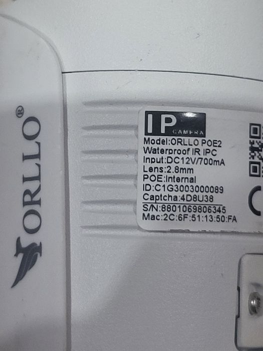 Zestaw kamer ip orllo, rejestrator orllo , switch