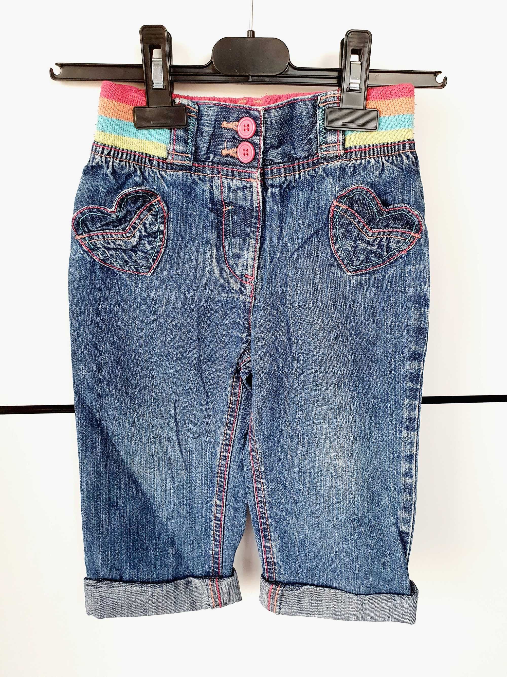 Spodnie jeansowe George 98 cm
