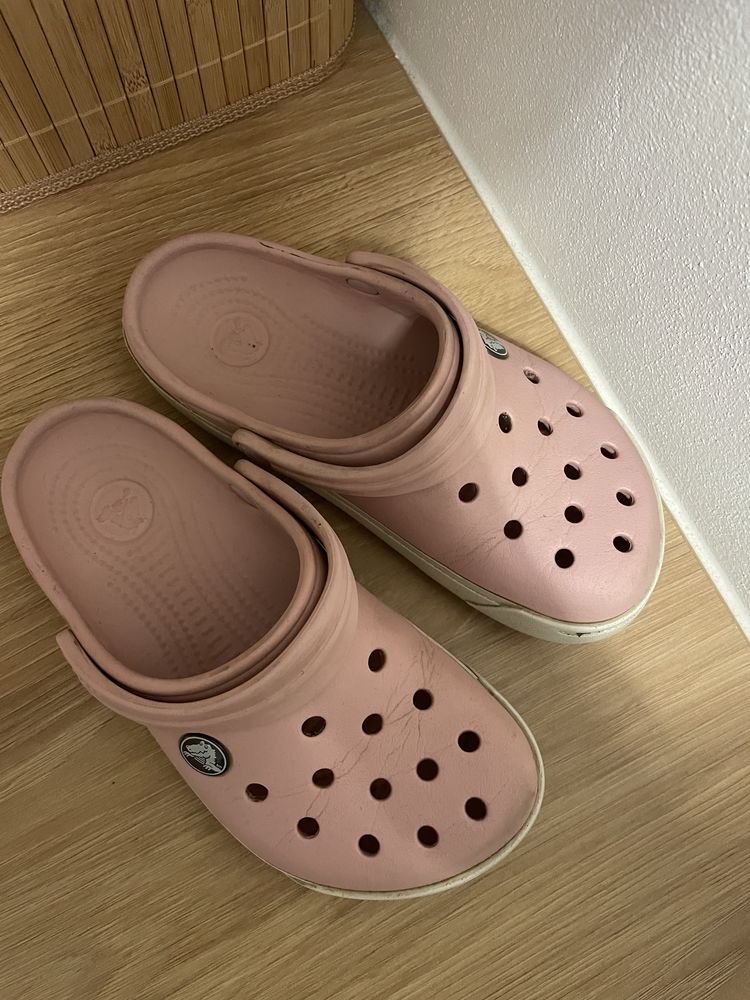Różowe Crocs c12 c13