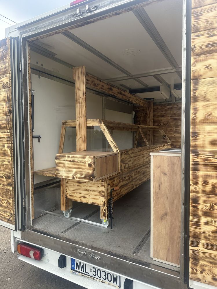 Auto sklep Fiat ducato food truck kompresor po regeneracji