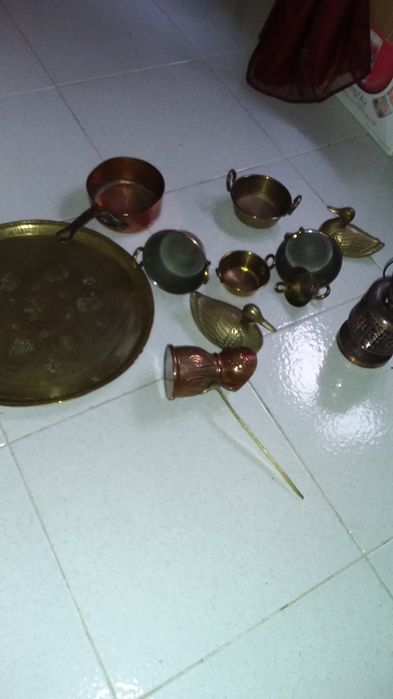 Antigos decorativos lareira