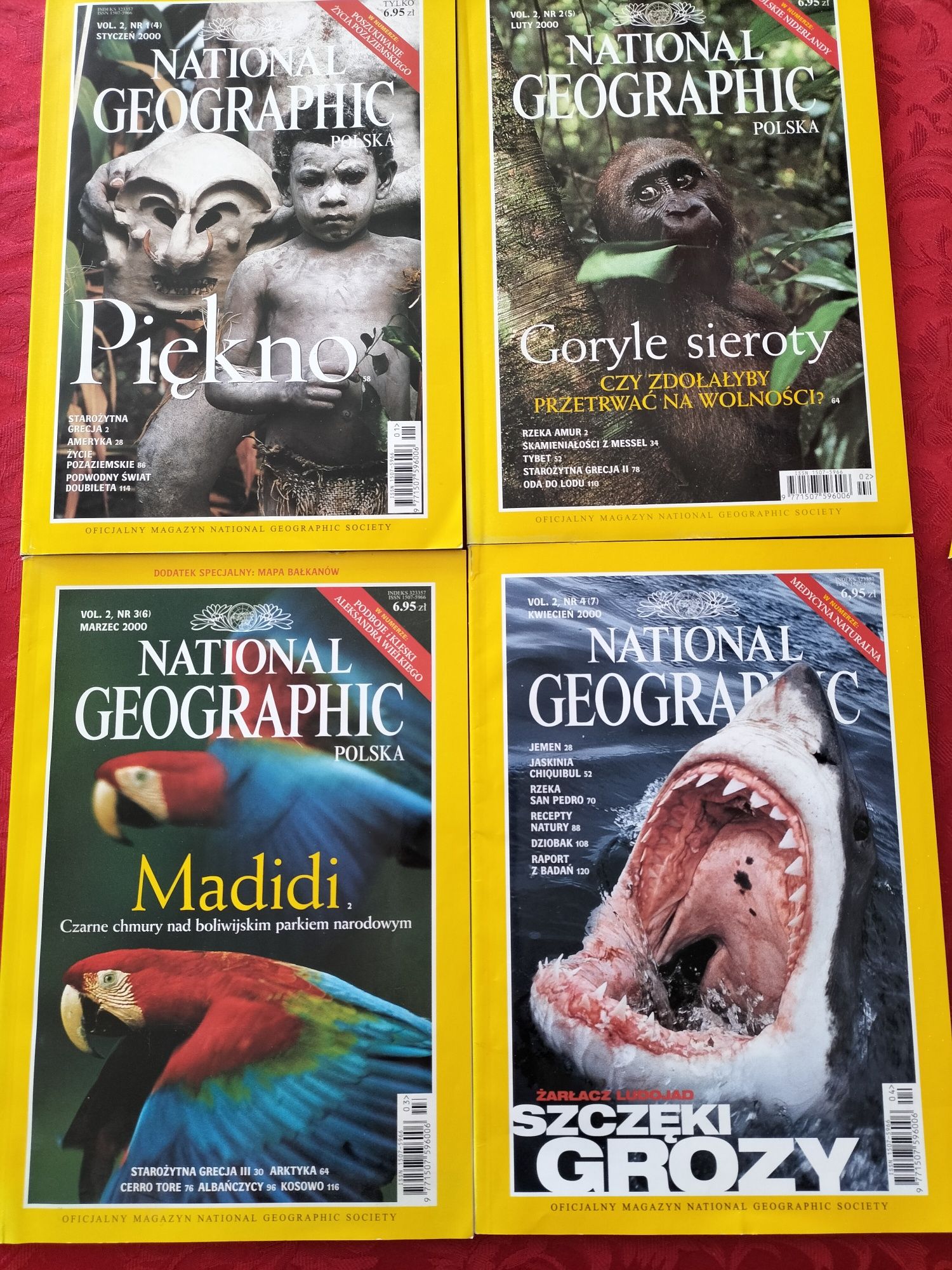 National Geographic 1999, 2000, 2004