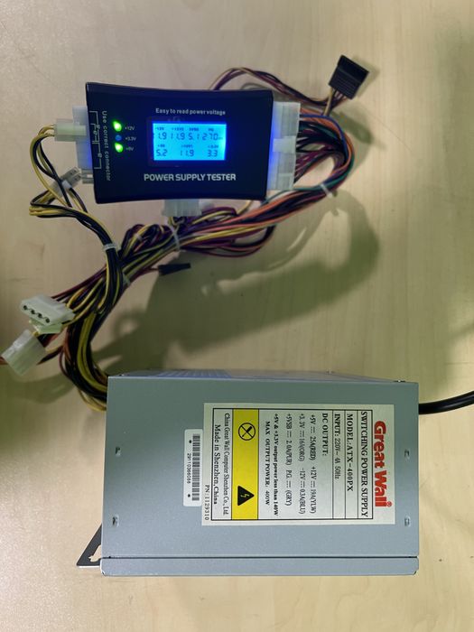 Компьютерный блок питання на 400W Great Wall ATX-400PX