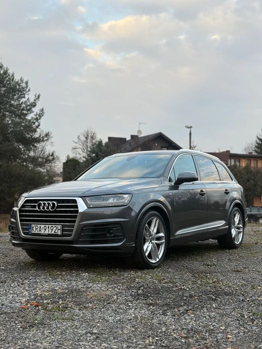 Audi Q7 Audi Q7 3.0 TDI 272 km,Daytona,S-line,Bezwypadkowy,PL salon,zamiana