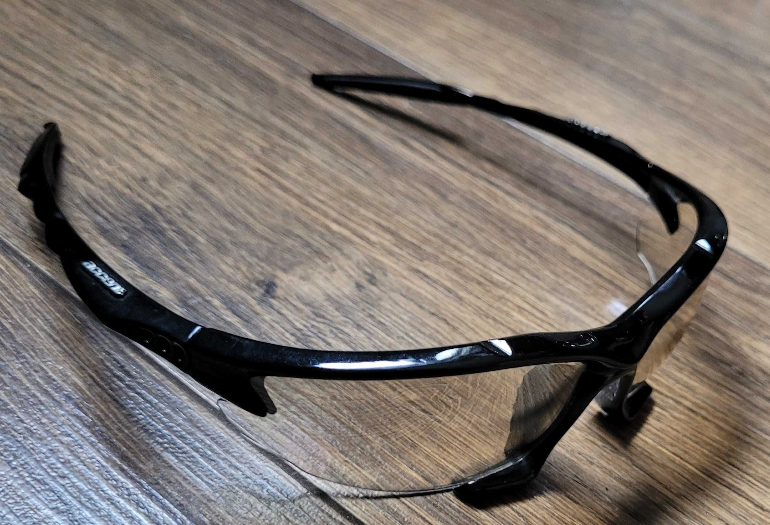 okulary rowerowe Accent wymienne szkła 3 filtry kolory sportowe + etui
