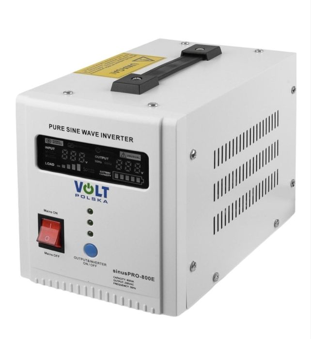 Гібридне ДБЖ/інвентор volt Polska SINUS PRO 800 E 12/230V