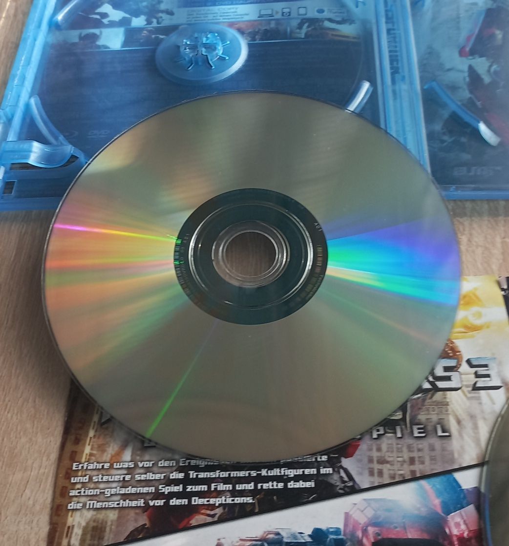 Трансформеры 3, DVD + Blu RAY. Немецкое издание.