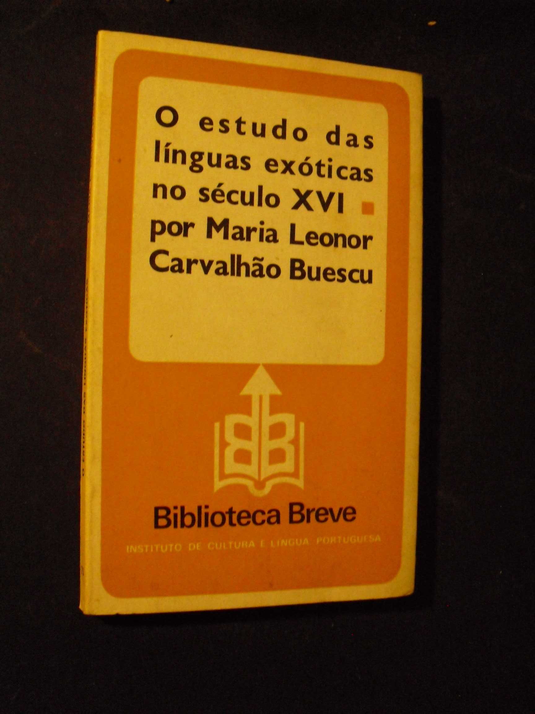 Buescu (Maria Leonor Carvalhão);O Estudo das Línguas Exóticas no Séc