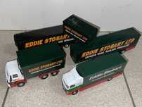 Corgi Toys duże ciężarówki i naczepy Eddie Stobart modele auta