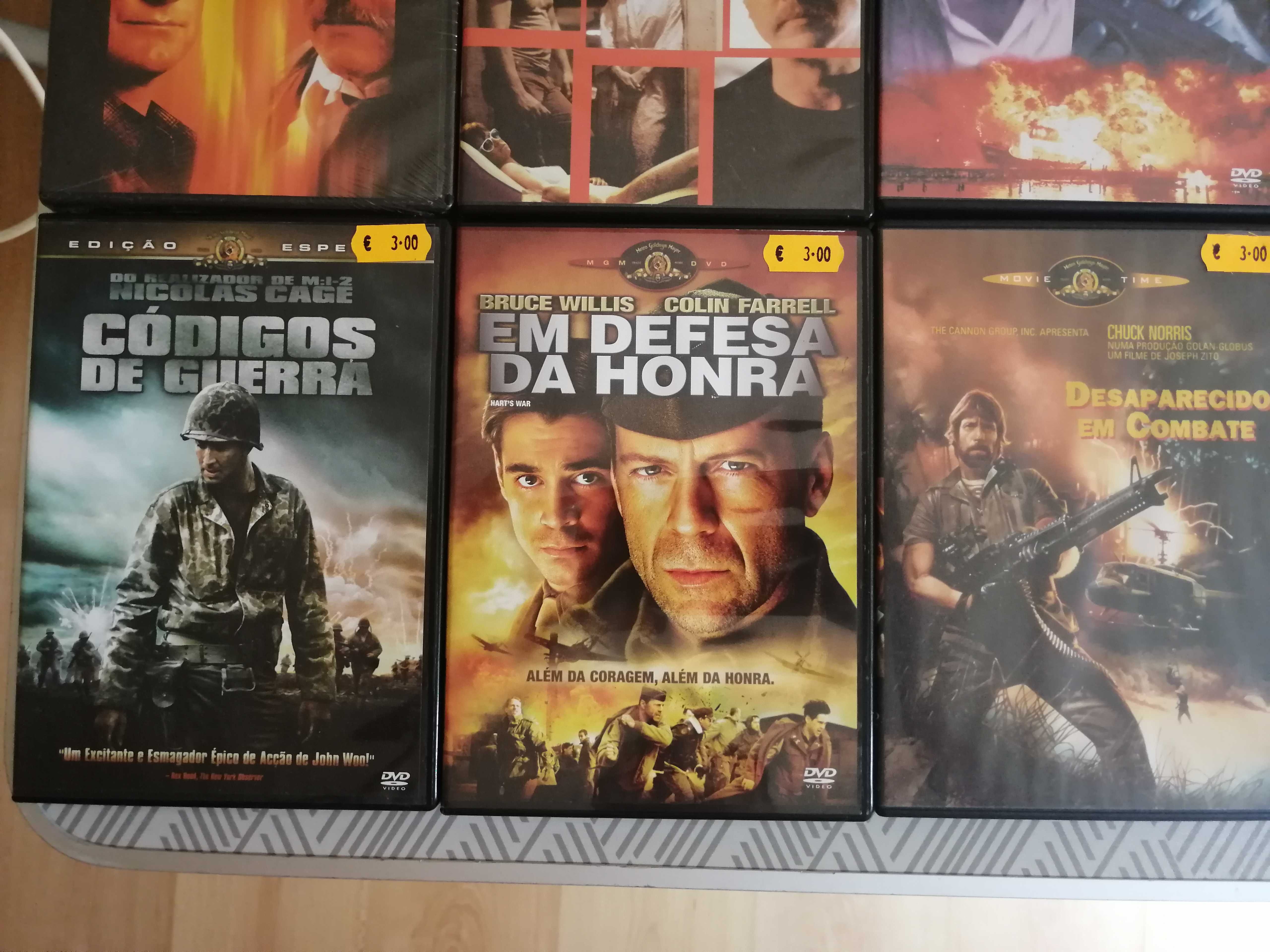 Filmes Dvd Acção e Eróticos da MGM.