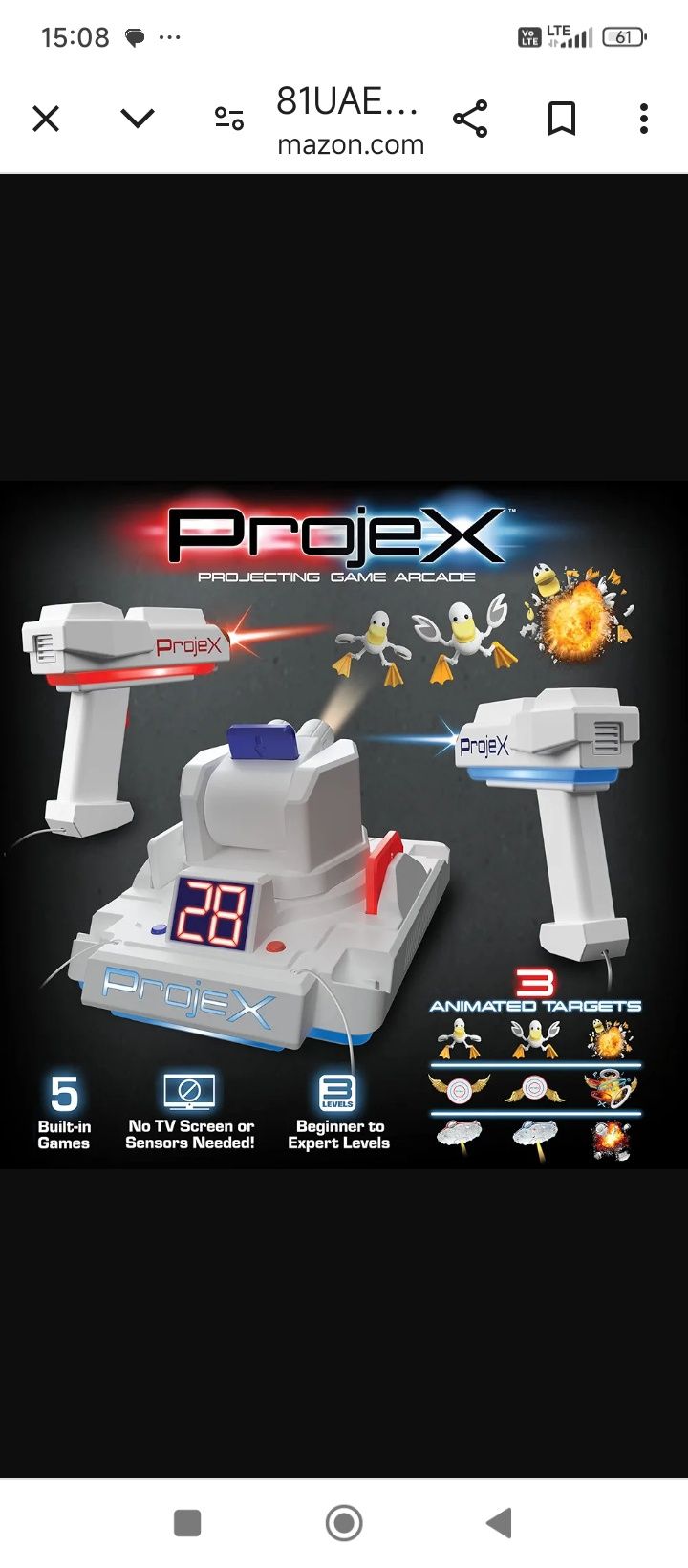 Projekt Projecting Gamę Arcade