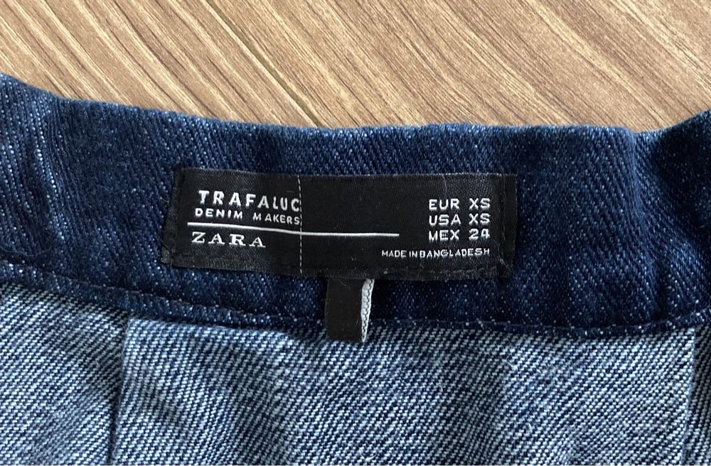 Spodnica jeansowa Zara xs