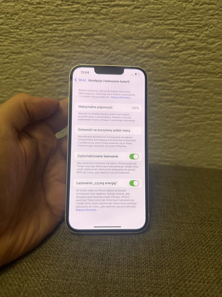 Iphone 14 128gb 92% bateria, gwarancja