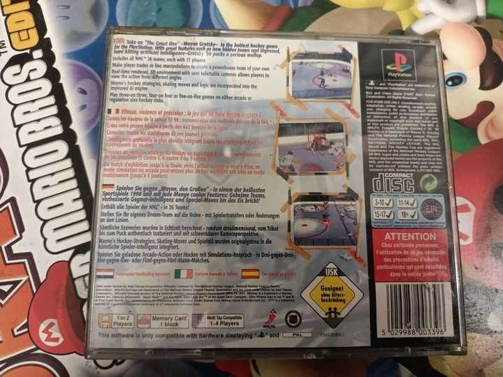 PSX Wayne Gretzky 3D HOCKEY 98 Games4US Kolumny 6/36