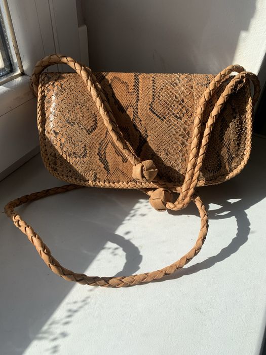 Вінтажна сумка, натуральна шкіра.