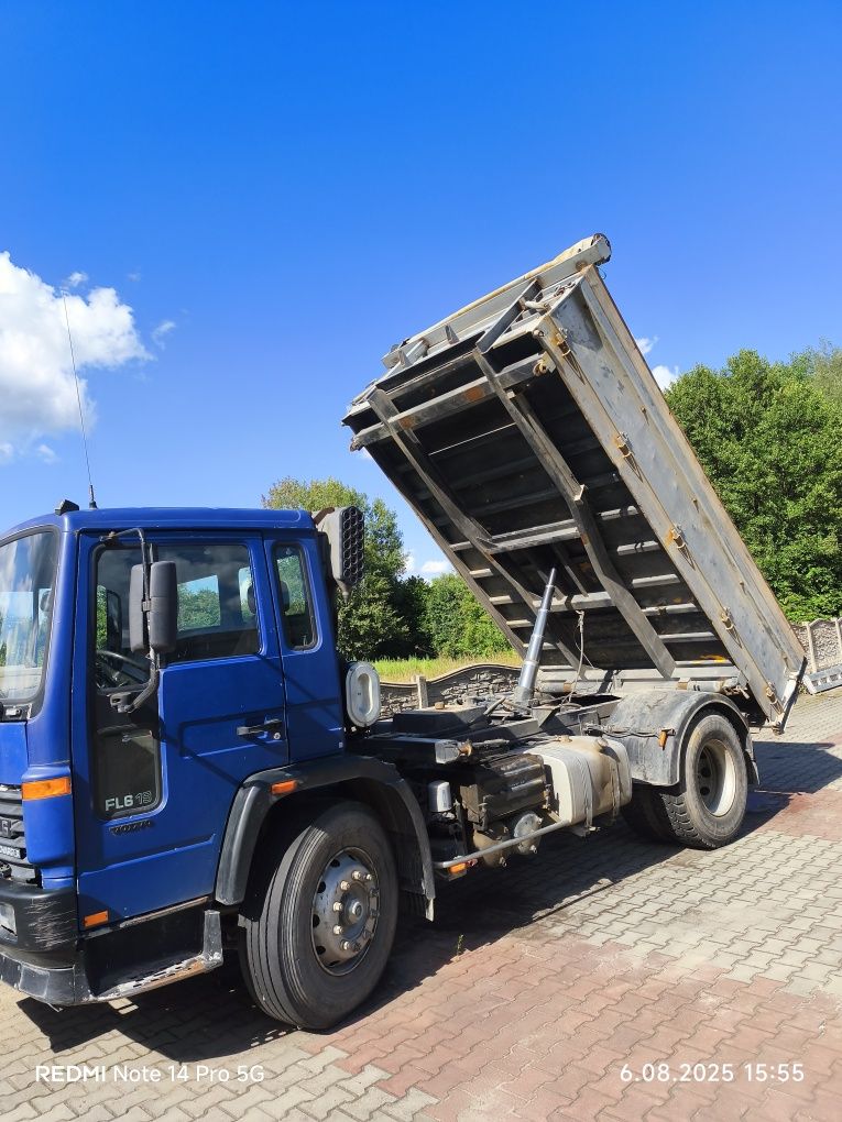 Volvo FL6 18dmc Wywrotka Specjaln. Pojazd uszkodzony