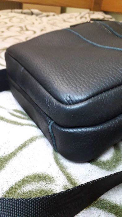 Шкіряна сумка чоловіча сумка через плече шкіряний клатч барсетка