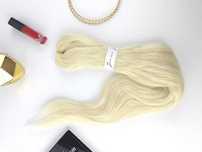 Sztuczne doczepiane długie włosy blond 65 cm