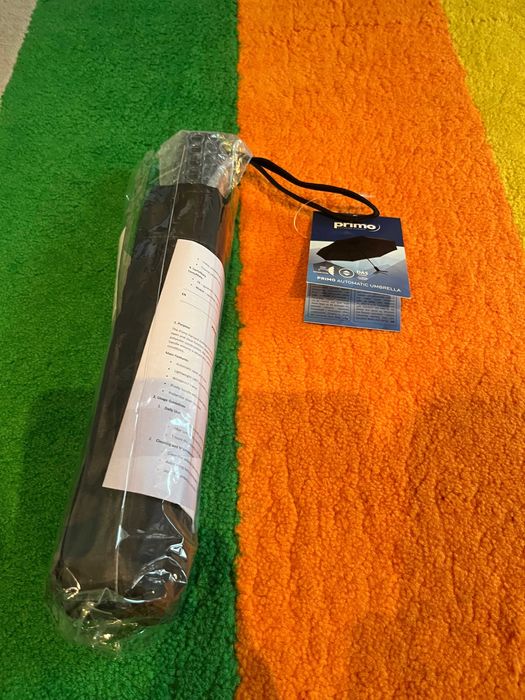 Nowy Primo kompaktowy parasol automatyczny Ciemny Szary