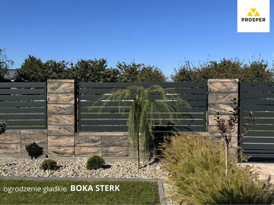 Pustak ogrodzeniowy KONEKT 50x20x20 STERK bloczki ogrodzeniowe