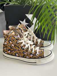 Converse Chuck Taylor Hi Leopard EUR36,5 23cm 6 buty jak nowe unikat