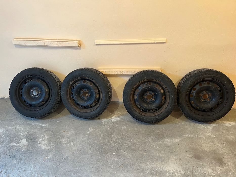 Koła opony zimowe Uniroyal 185/60R15 Skoda VW 5x100