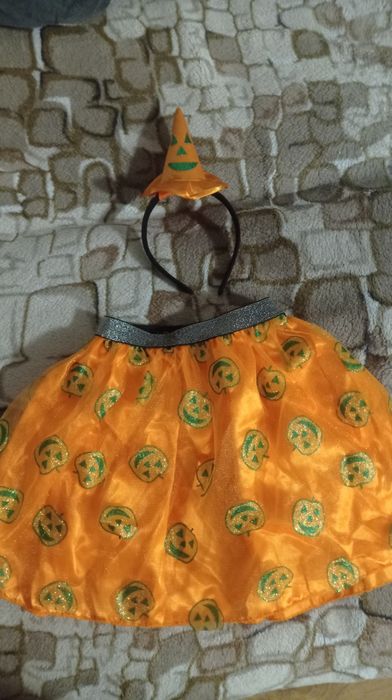 Spódniczka w dynie i opaska