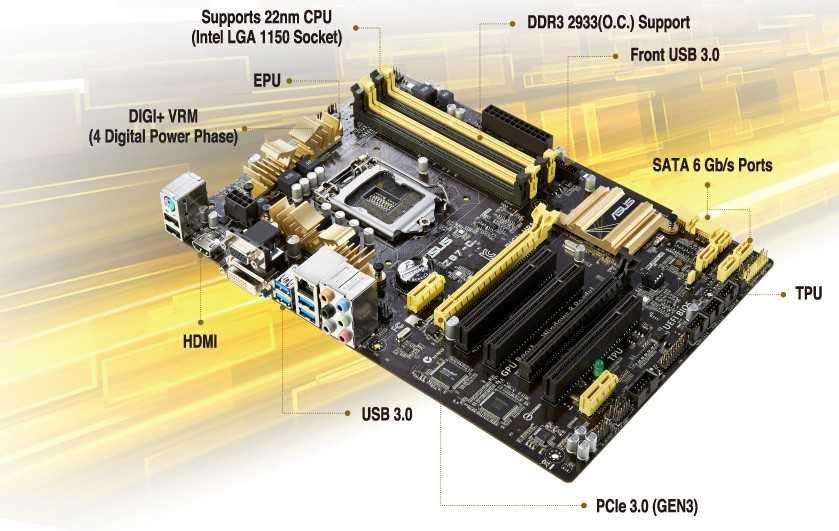 Placa Mãe/Motherboard Asus Z87-C