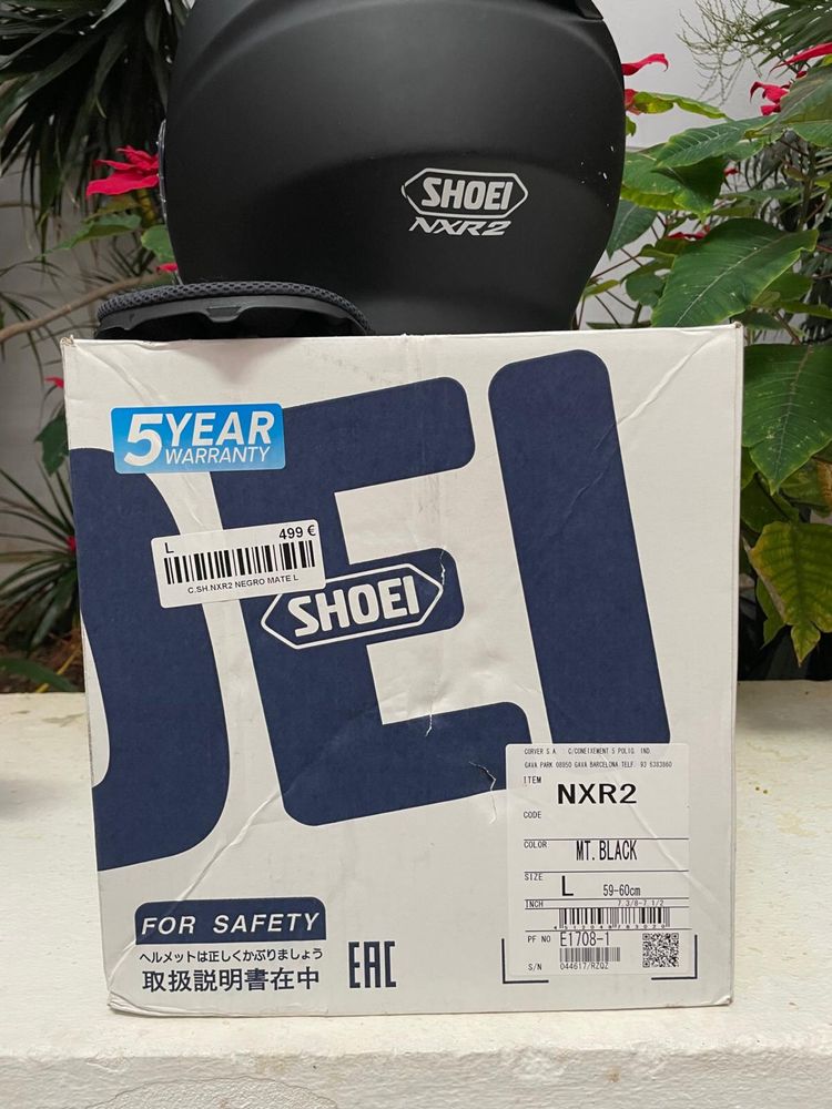 Capacete Shoei NXR2