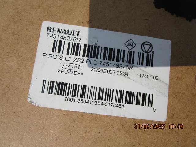 Trafic Vivaro Talento NV 300 podłoga 14-2025 długi long maxi L2H1