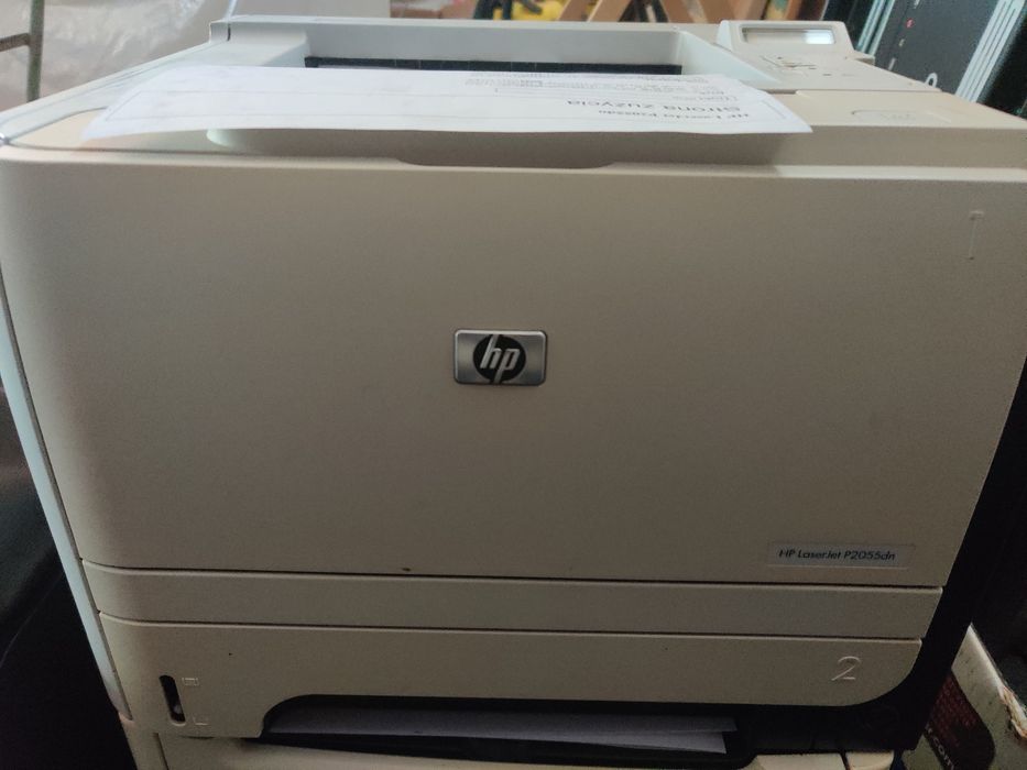 Drukarka HP laserjet P2055dn, mono, dupleks, LAN, pełny toner