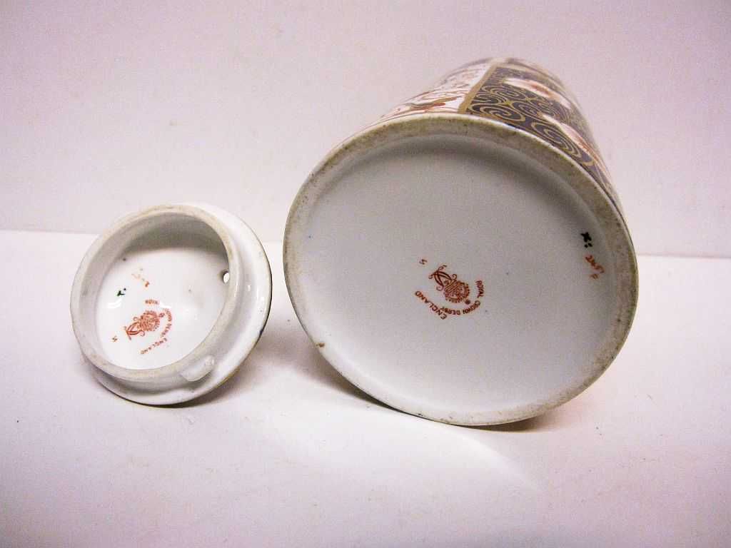 muito raro antigo bule de café em porcelana Imari - Royal Crown Derby