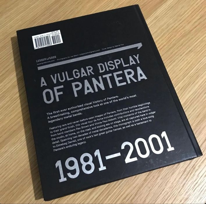 Pantera - A Vulgar Display Of Pantera (Hardcover) Limited Ed. (Novo)