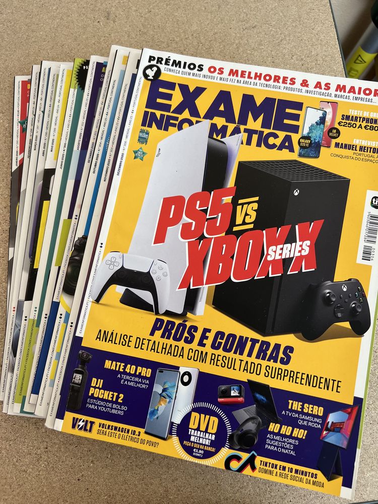 Revistas Exame Informática vários anos