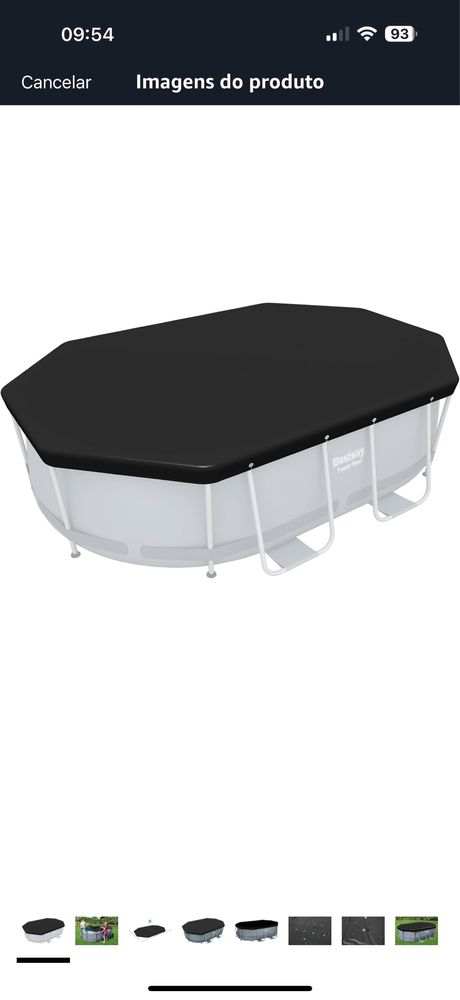 Piscina Bestway 3,05x2,00x0,84m + Bomba e Cobertura (PVP: 375€)
