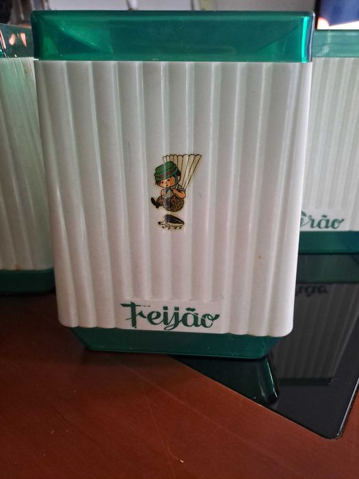 3 Caixas de cozinha vintage anos 70