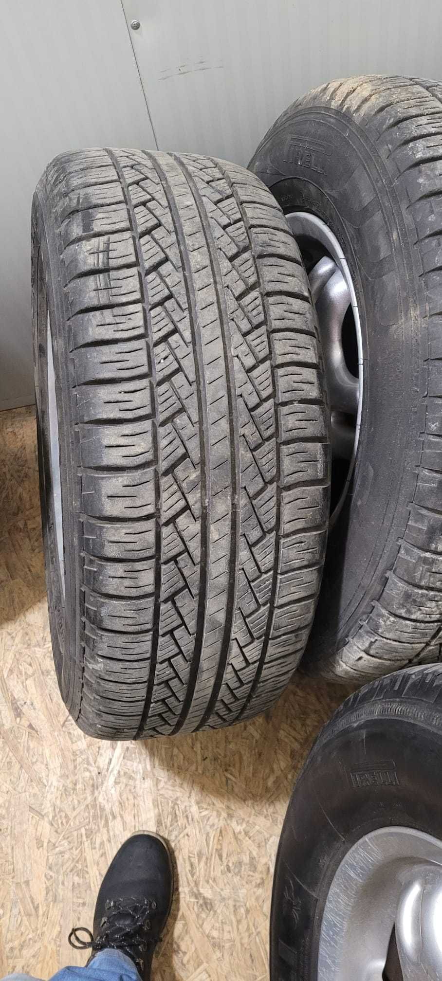 Range Rover P38 - 4 Jantes + 4 Pneus 255/65/16