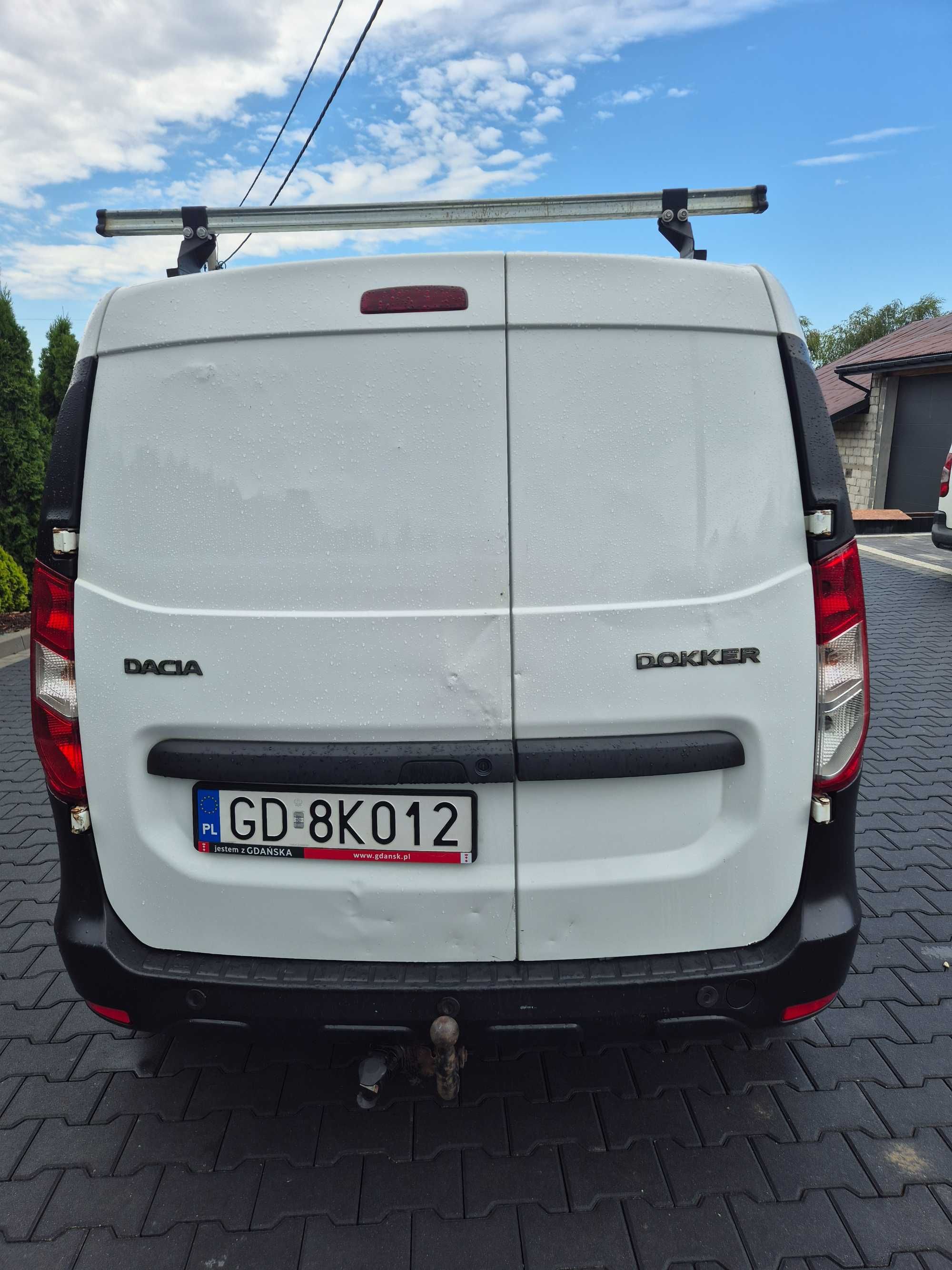 Dacia Doker 1,5DCI bagażnik, hak Faktura23%