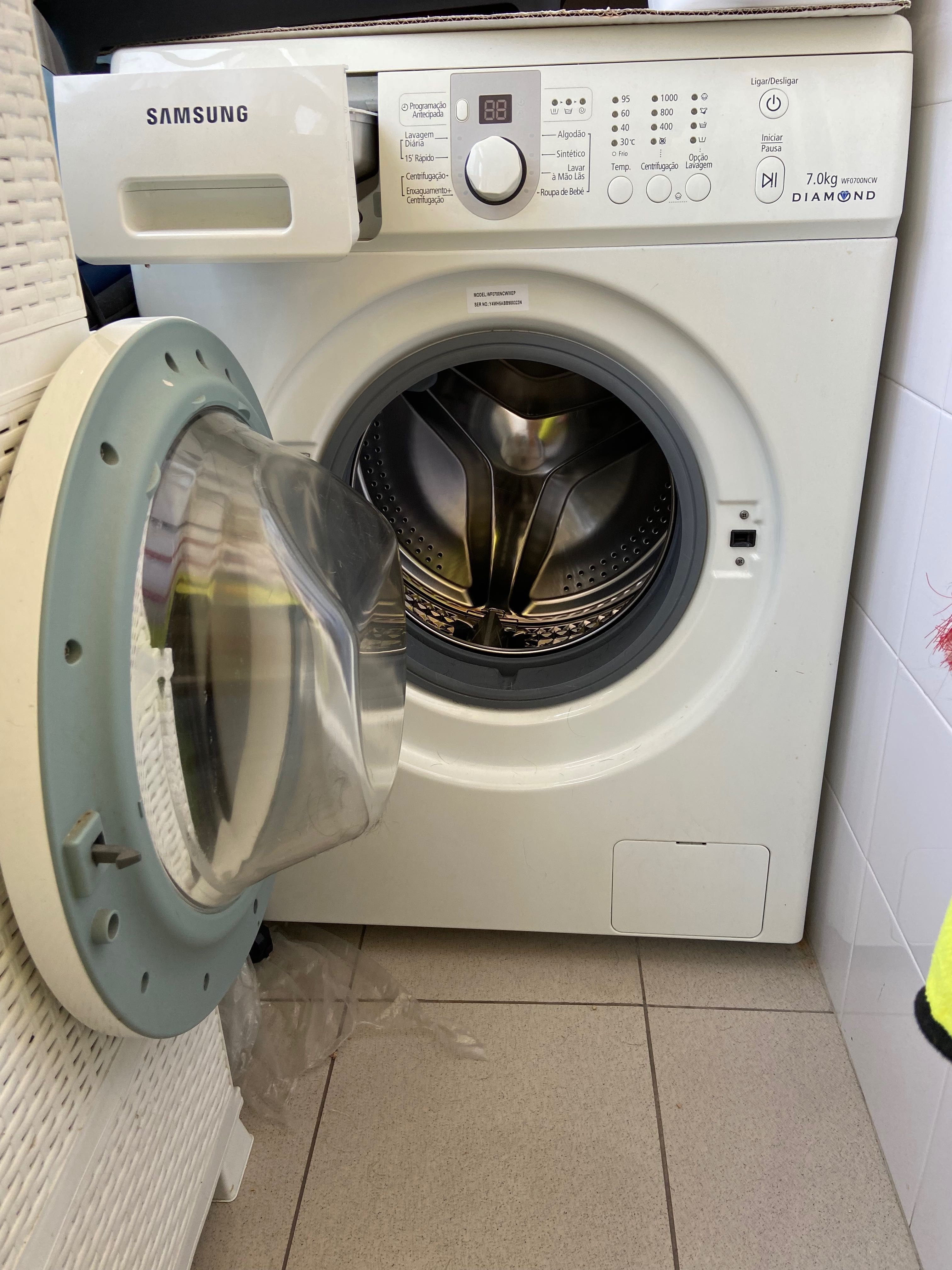 Máquina de lavar roupa samsung 7kg