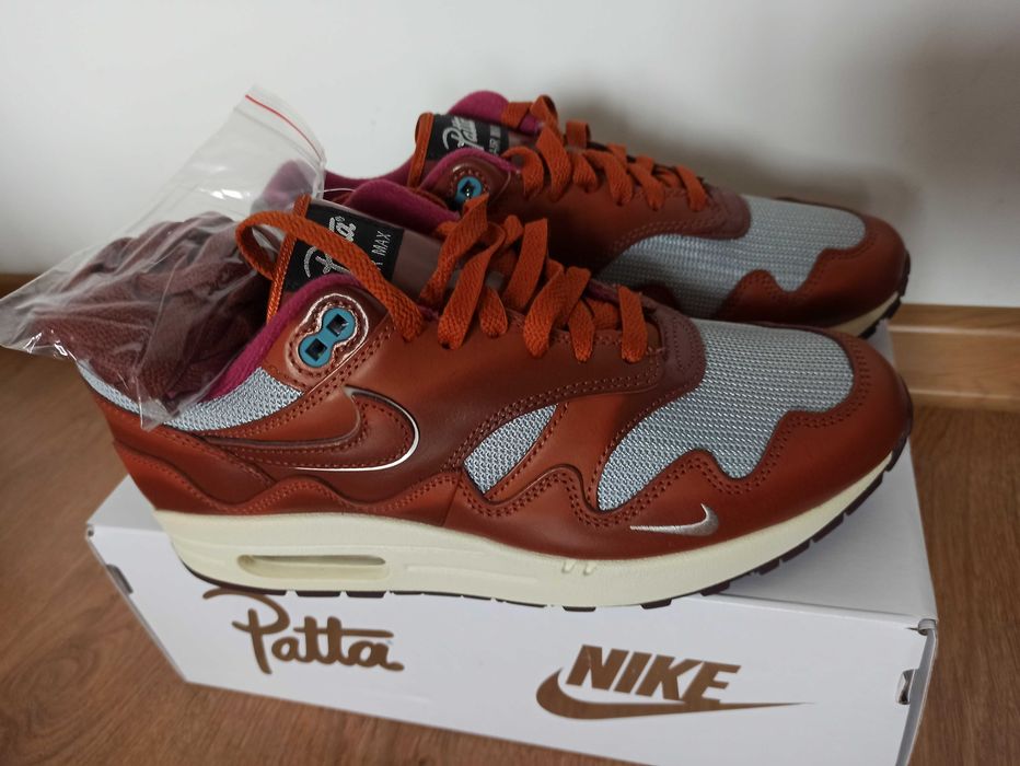 (r Eur 41) Nike Air Max 1 Patta The Next Wave Dark Russett DO9549,-200